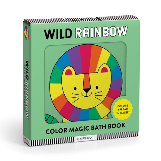 Wild Rainbow Magic Coloring Changing Bath Book